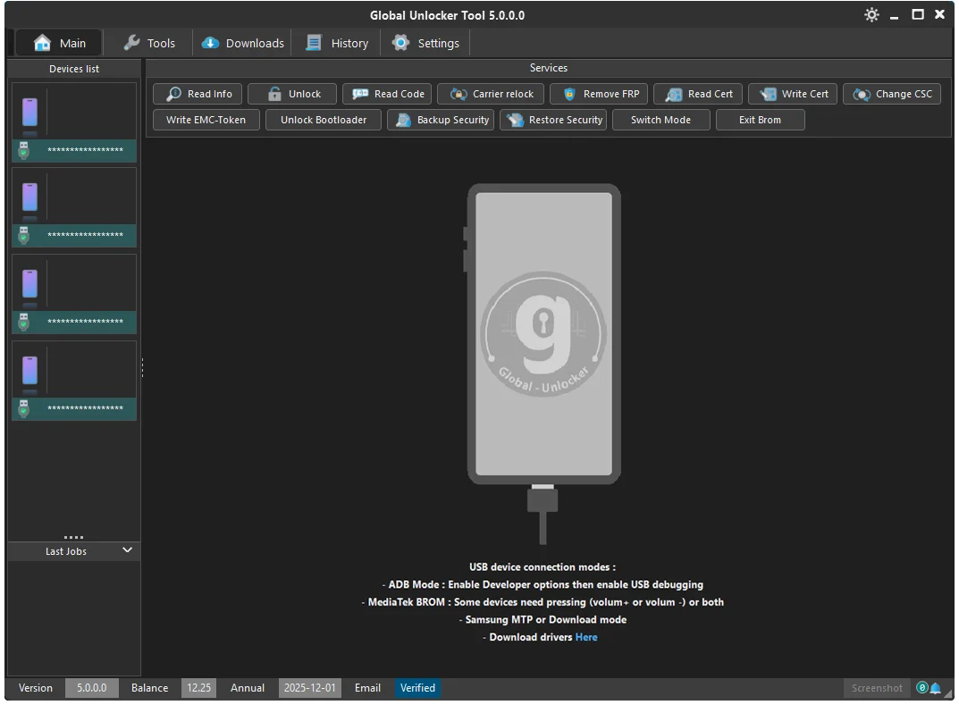 Global Unlocker Pro ( Annual Subscription ) – New User 